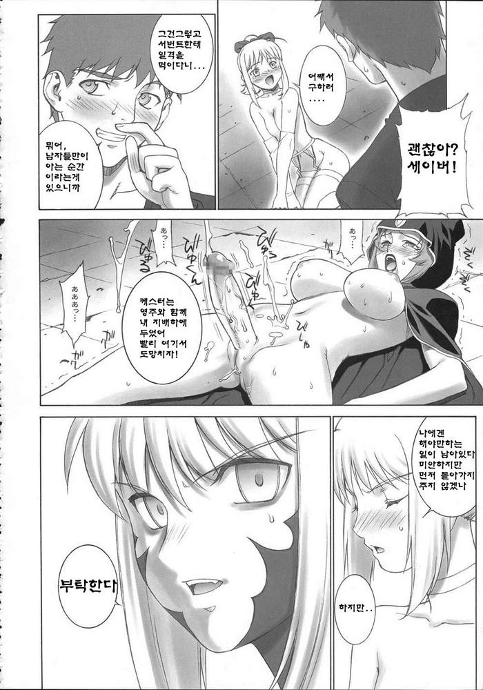 (C67) [Motchie Kingdom (Motchie)] Mercyful Fate (Fate/stay night) [Korean] - Page 16