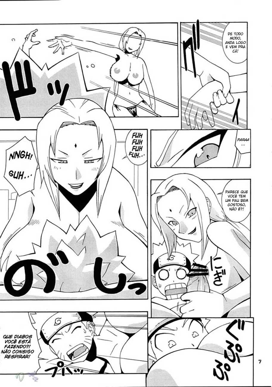 [MANGANA (Doluta, Nishimo)] NYAN-NYAN Tsunakan (NARUTO) [Portuguese-BR] [Punch! Hentai] - Page 7