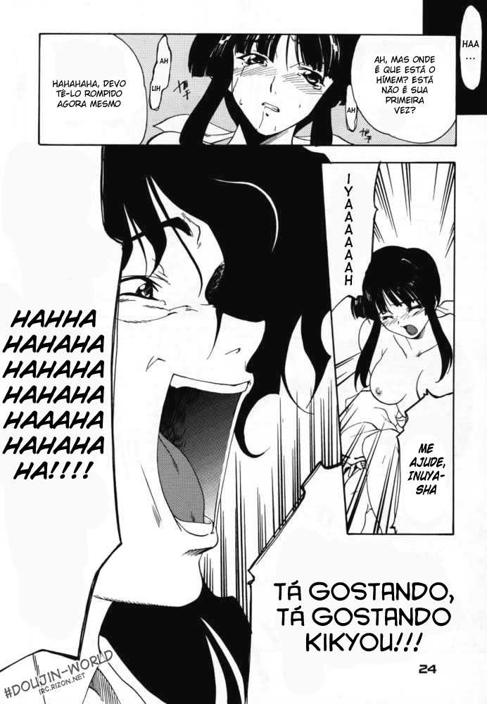 (C59) [P-Forest (Hozumi Takashi)] Enzai (Inuyasha) [Portuguese-BR] [Punch! Hentai] - Page 22