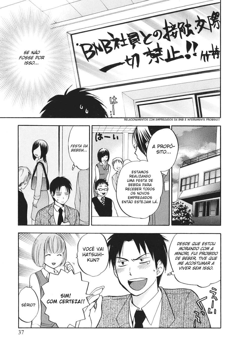 [Chihiro Harumi] Koi Wo Suru No Ga Shigoto Desu - Falling in Love is Work (Ch. 1-4) [Portuguese-BR] - Page 40