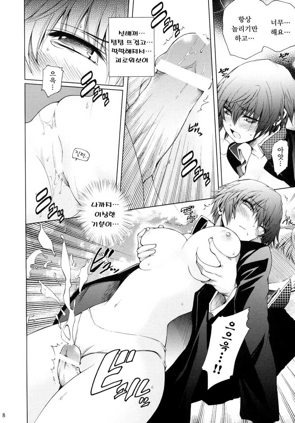 (C75) [OMEGA 2-D (Hibino Tomoki, Shima Seiryuu)] Everyday Young Life Eros (Persona 4) [Korean] [Project H] - Page 7