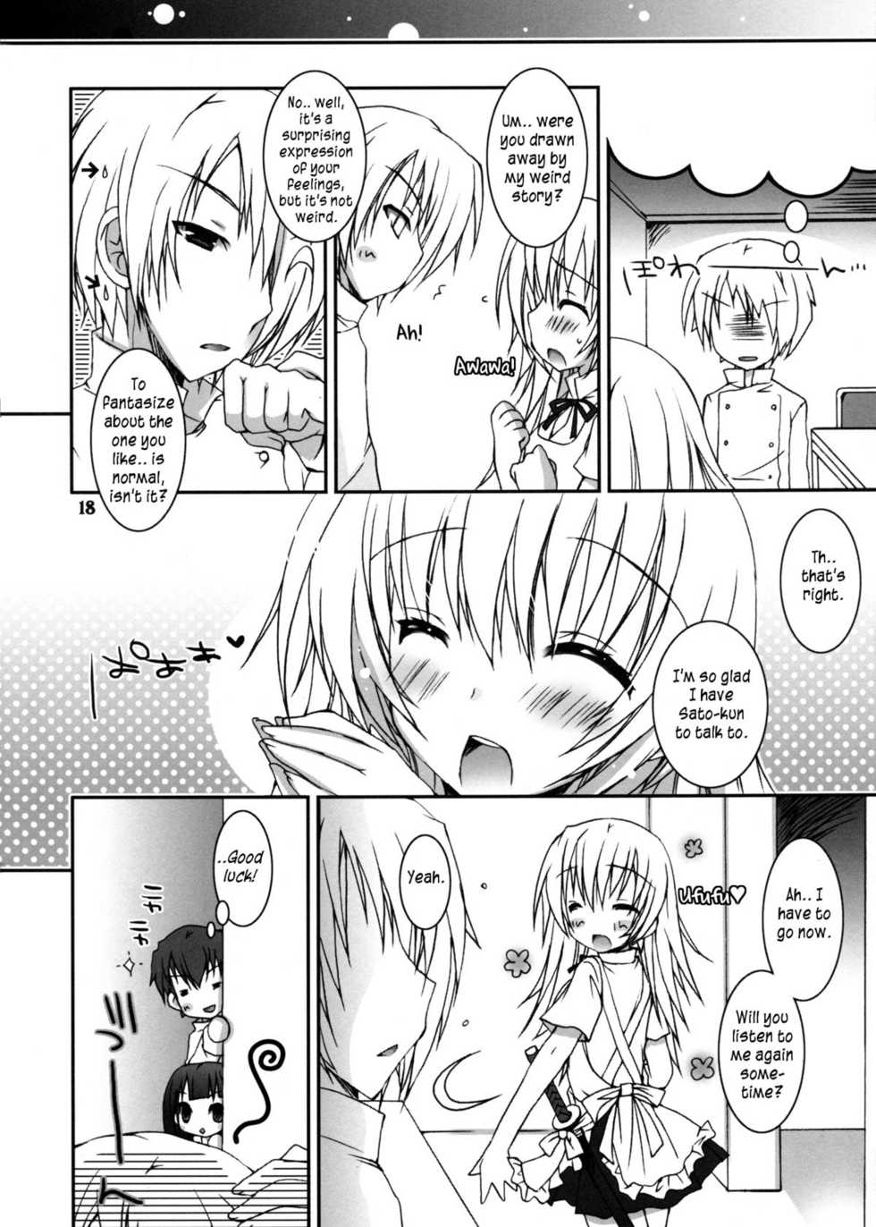 (C81) [Dennou Fuyu Mikan (Ueda Rieko)] Kiken Shisou. (WORKING!!) [English] [rookie84] - Page 17