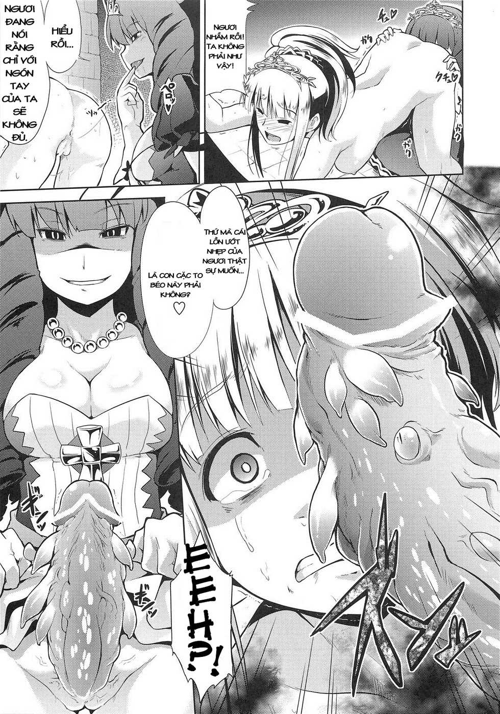 (C79) [Takemasaya (Takemasa Takeshi)] Sekaiju no Reigoku - Zan (Seikaiju no Meikyuu) [Vietnamese Tiếng Việt] [Hakihome] - Page 34