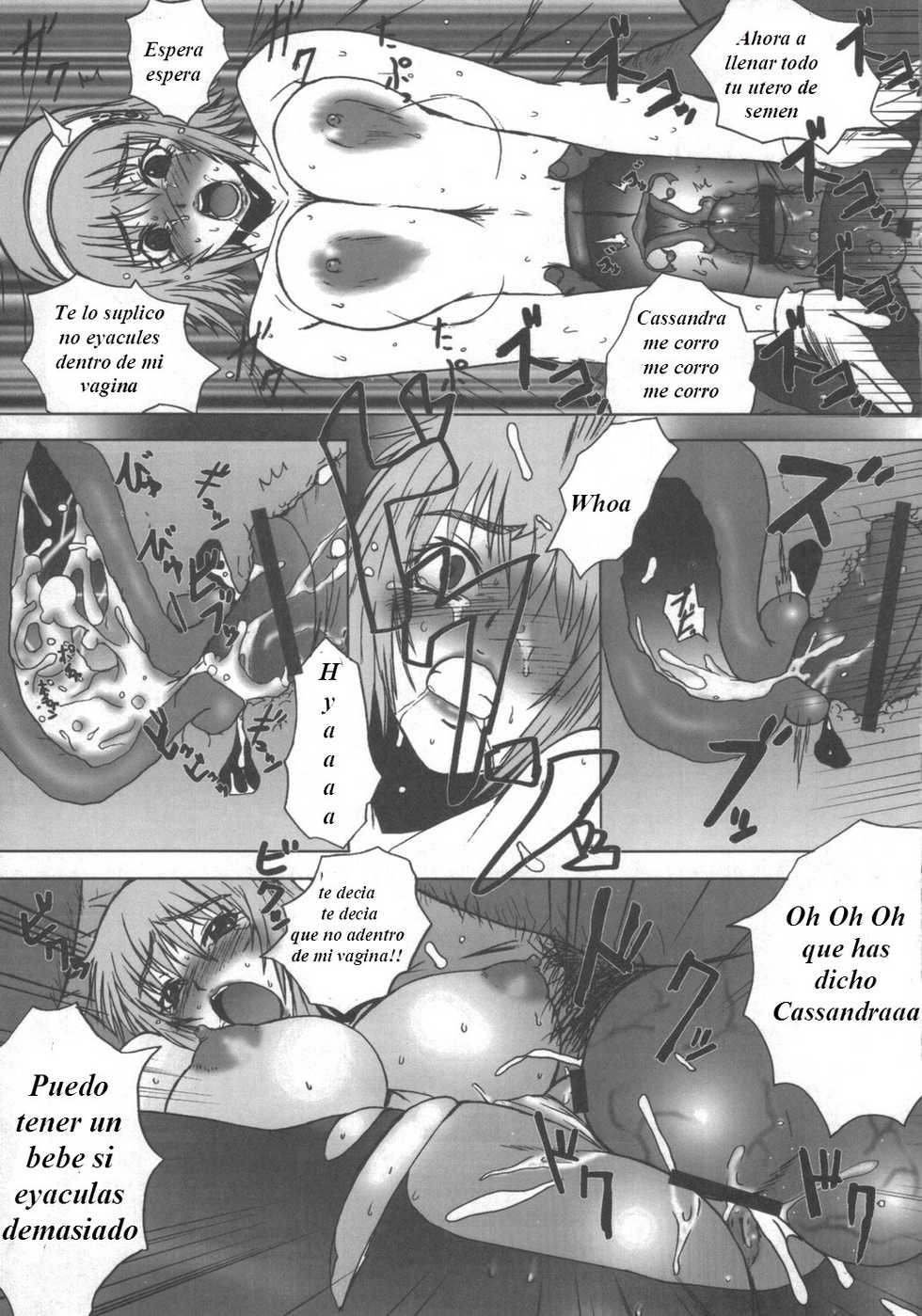 (C69) [DASHIGARA 100% (Minpei Ichigo)] Cassandra Densetsu | La leyenda de Cassandra (SoulCalibur) [Spanish] [Dx-Kobrakai] - Page 22
