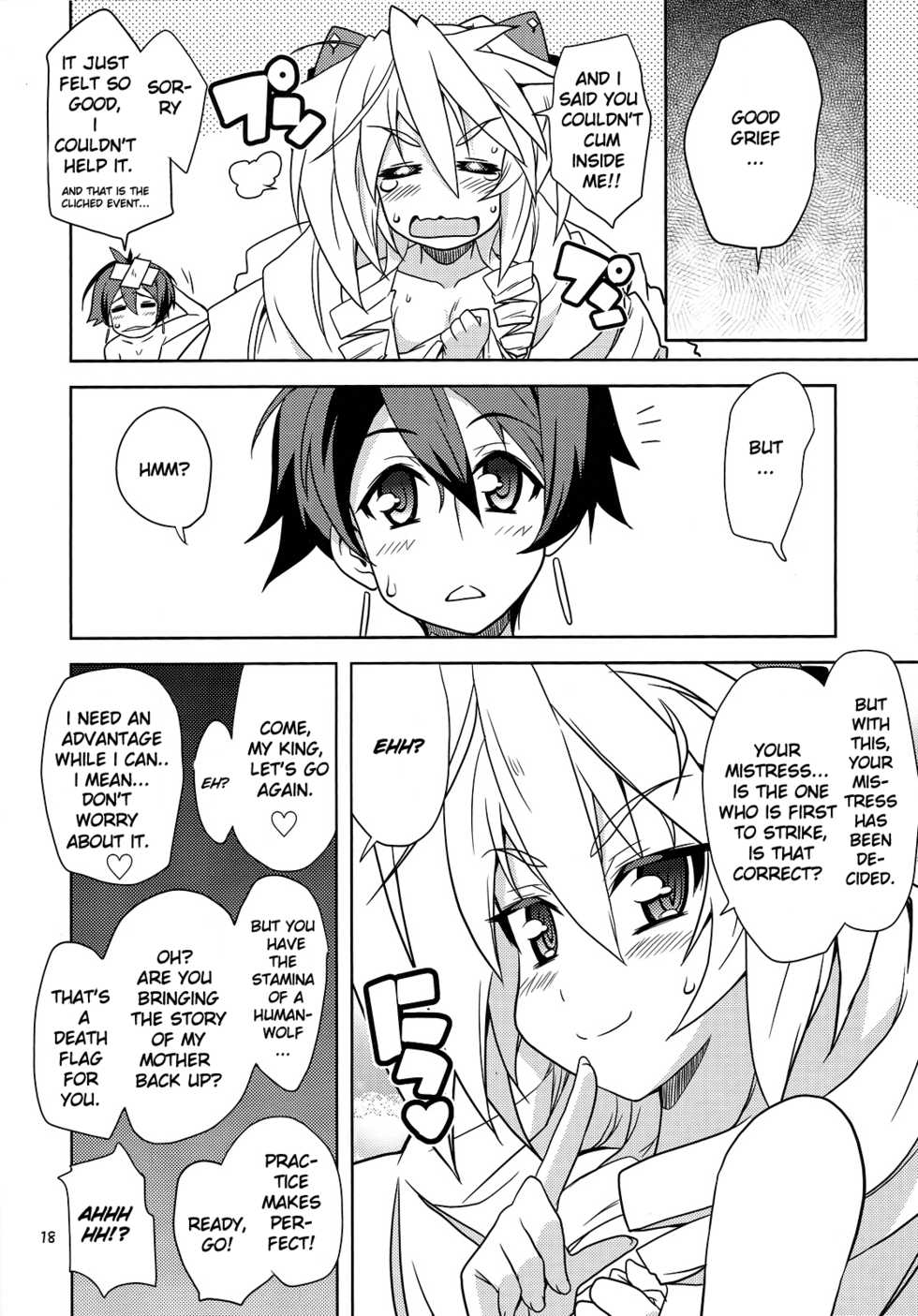 (C81) [Gakuen Yuushabu (Tsurugi Yasuyuki)] Suki Suki Mitotsu-san. | Love Love Mitotsu-san (Kyoukai Senjou no Horizon) [English] [life4Kaoru] - Page 15