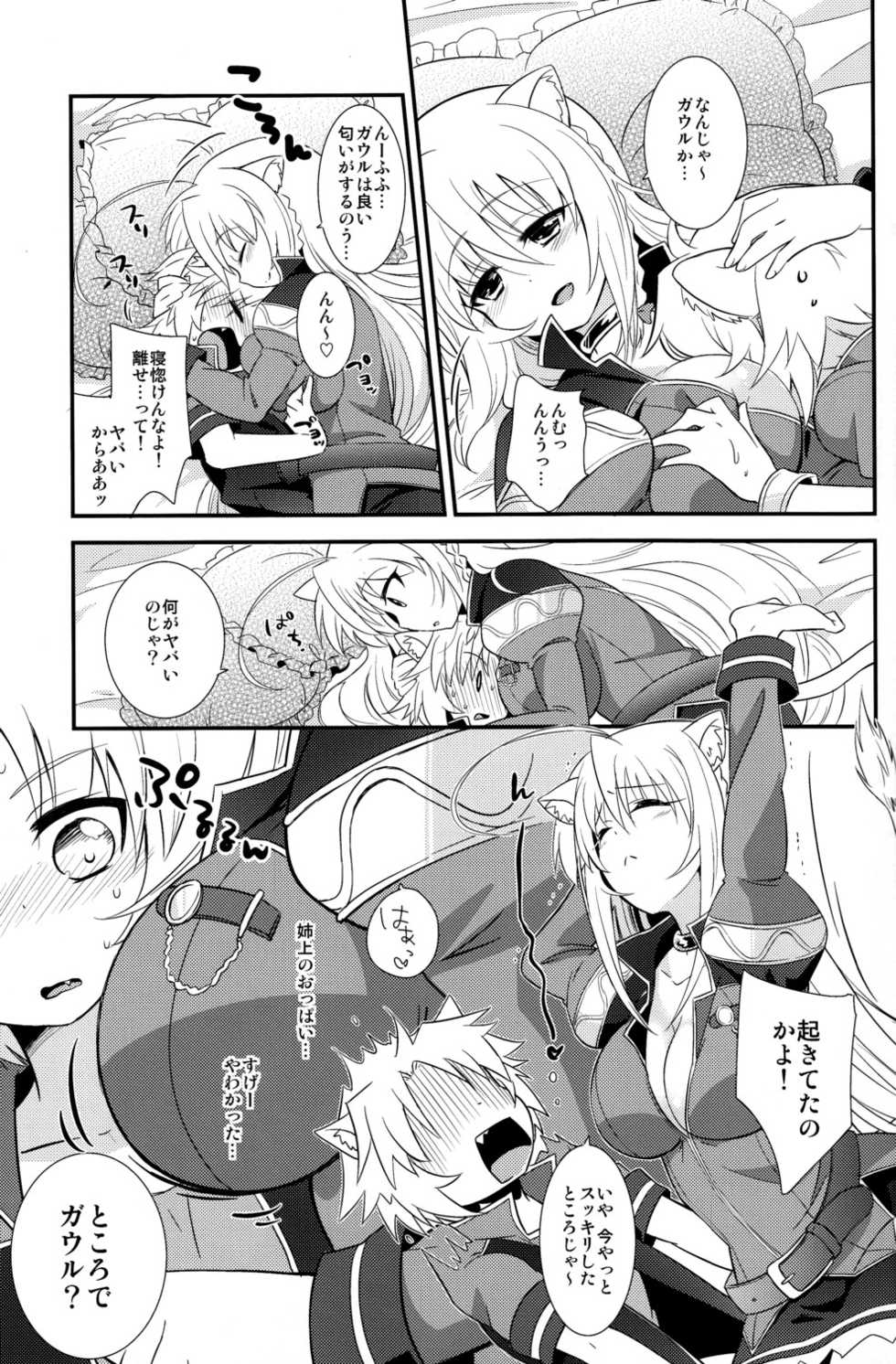 [Fuwawa (Oki no Matsushiro)] Aneue no Iu Toori (Dog Days) - Page 9