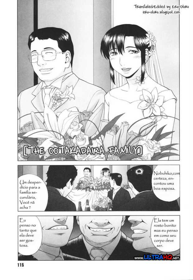 [Yarii Shimeta] Ootakadaira no Ichizoku | The Ootakadaira Family (Koi Suru Houkago) [Portuguese-BR] [Decensored] - Page 1