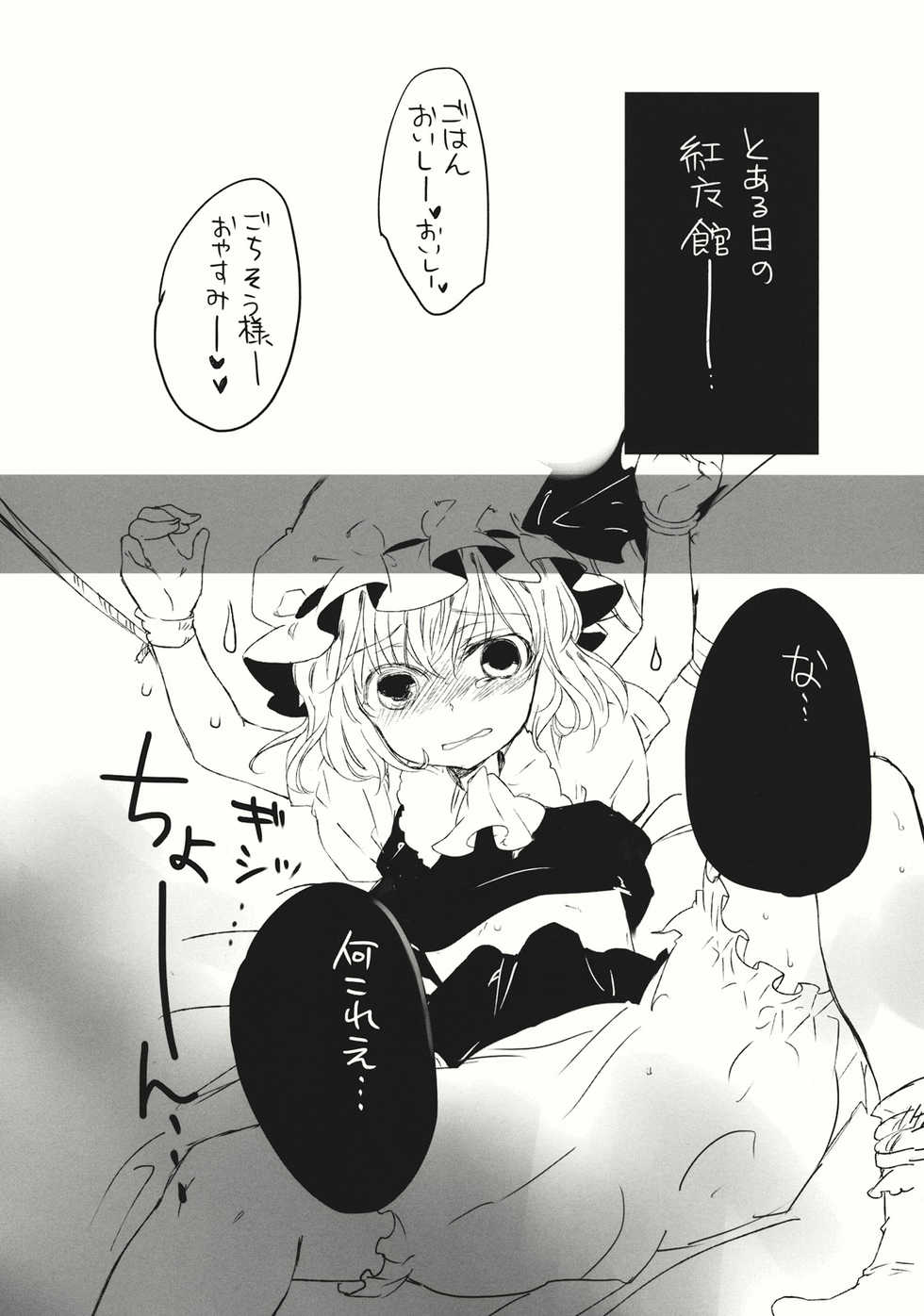(Aka no Hiroba 7) [Uminari (Narumi)] Flan de Asobo (Touhou Project) - Page 5