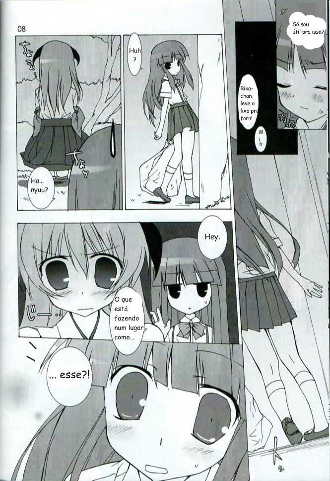 (C72) [Toriaezu(kari) (Tororo)] Futari Nara Ne (Higurashi no Naku Koro ni) [Portuguese-BR] [Excel] - Page 7