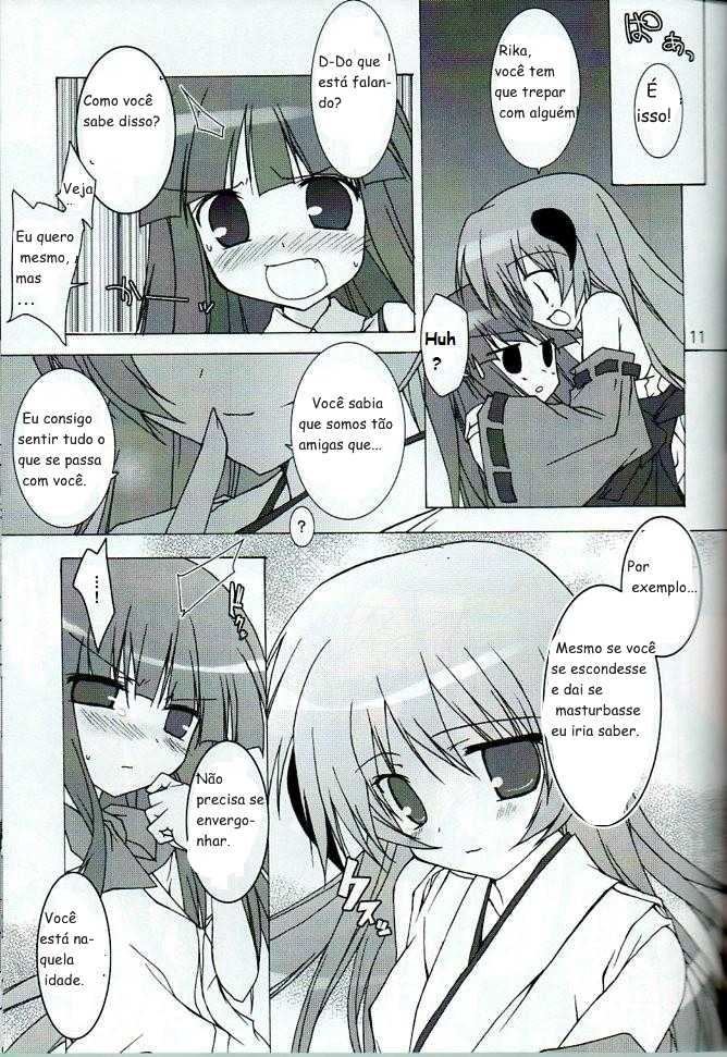 (C72) [Toriaezu(kari) (Tororo)] Futari Nara Ne (Higurashi no Naku Koro ni) [Portuguese-BR] [Excel] - Page 10