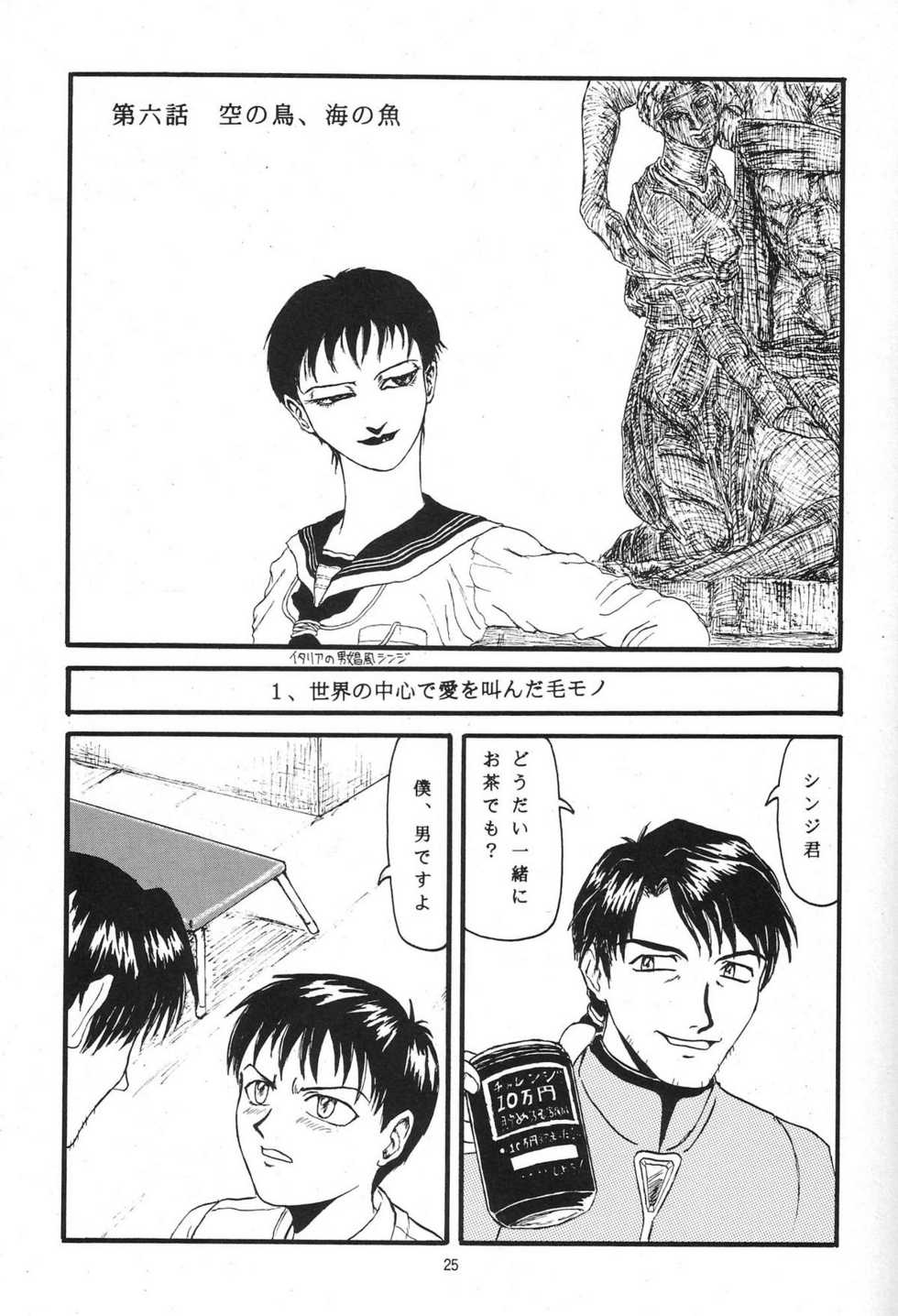 (C54) [Chimatsuriya Honpo (Various)] Omakebon (Neon Genesis Evangelion) - Page 22