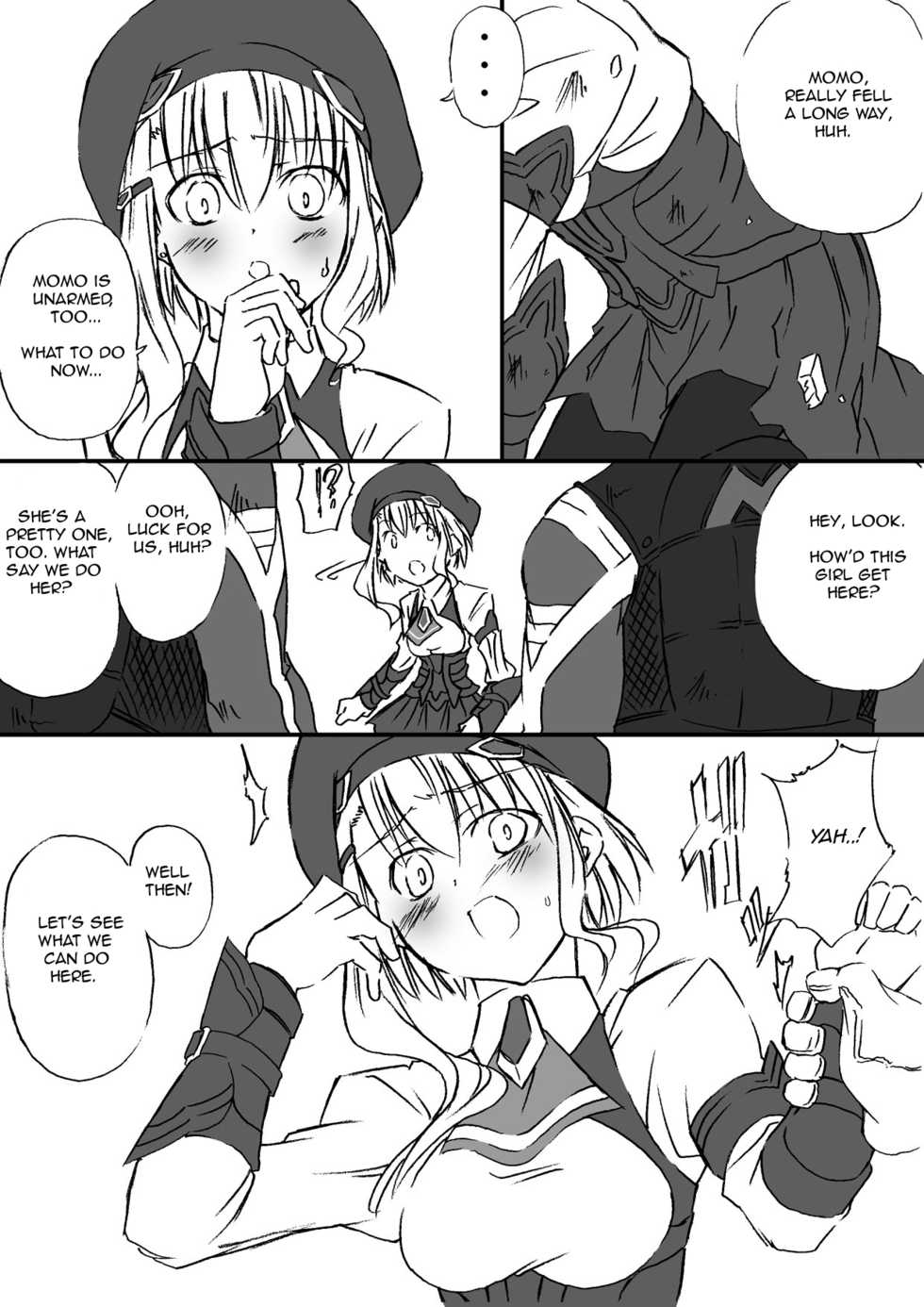 [Zensoku Rider (Tenzen Miyabi)] Kochaku Secchaku Tougenkyou DC (Xenosaga) [English] [Digital] - Page 5