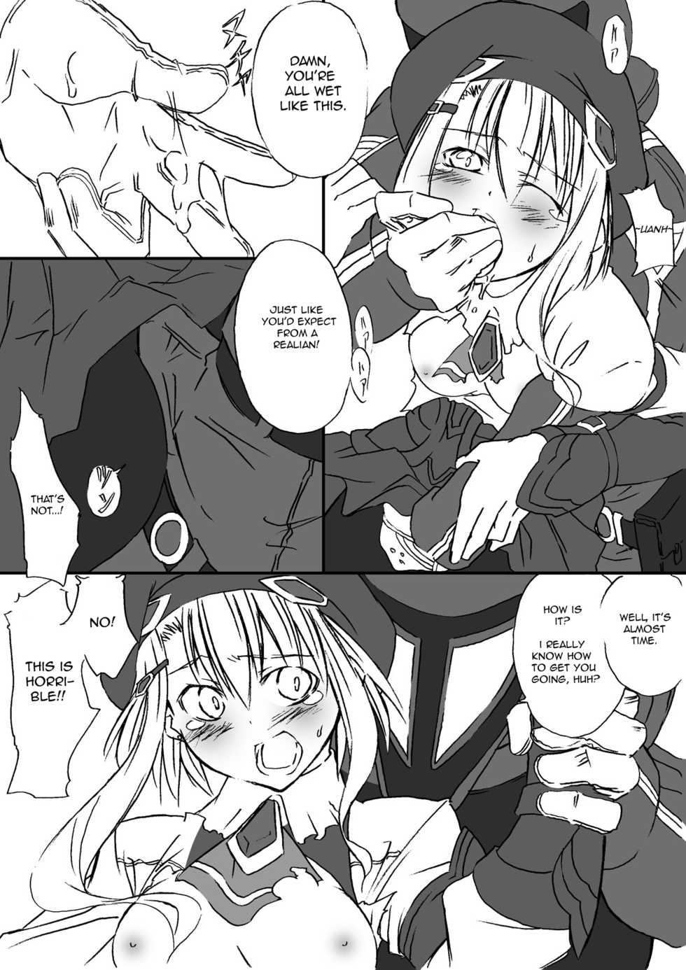 [Zensoku Rider (Tenzen Miyabi)] Kochaku Secchaku Tougenkyou DC (Xenosaga) [English] [Digital] - Page 7