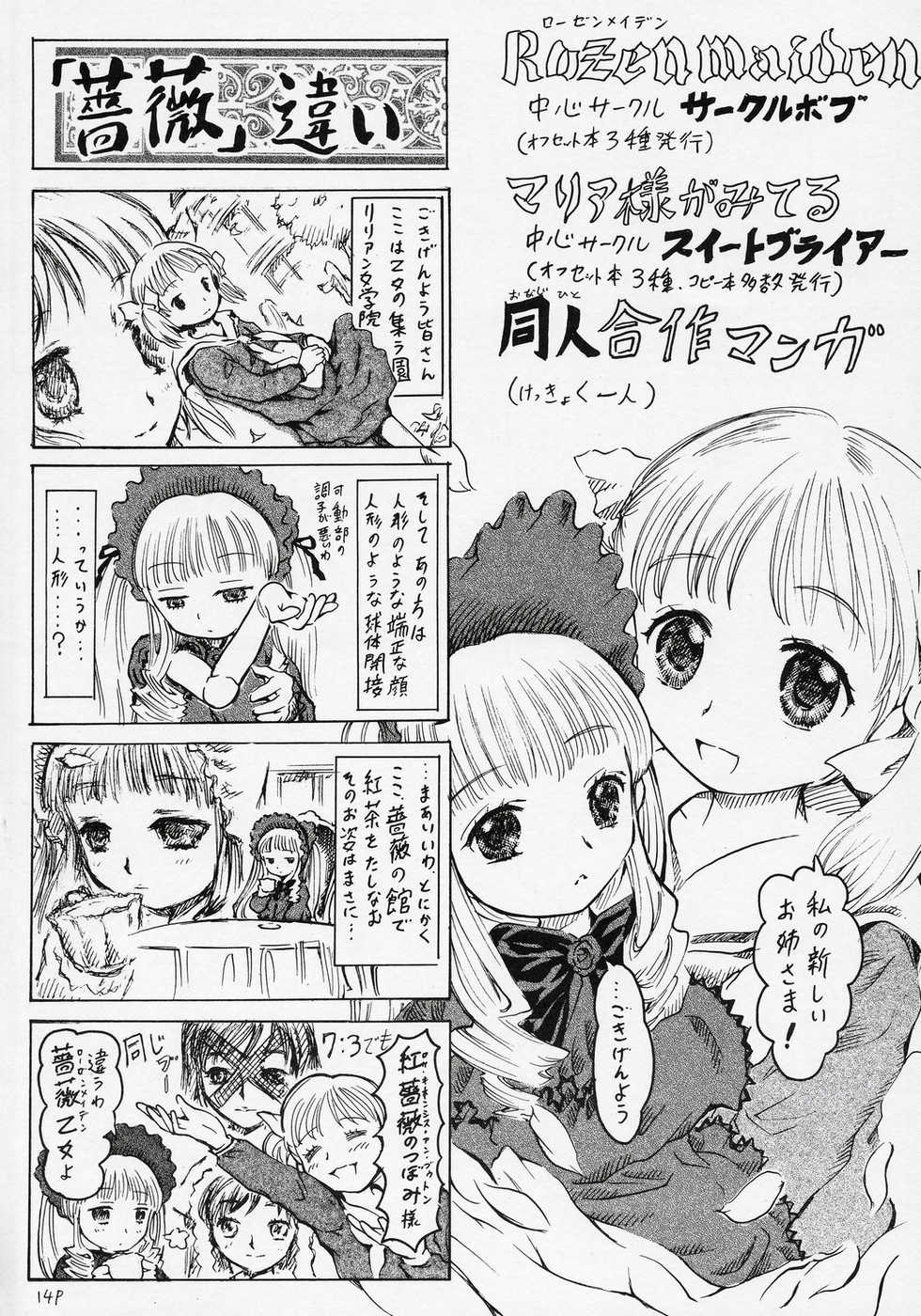(C69) [circle bob (brother bob)] Flower Patterns (Rozen Maiden) - Page 15
