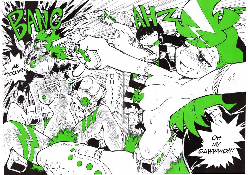 [Imaishi Hiroyuki] Panty and Stocking in Wild Bitch [English] - Page 6