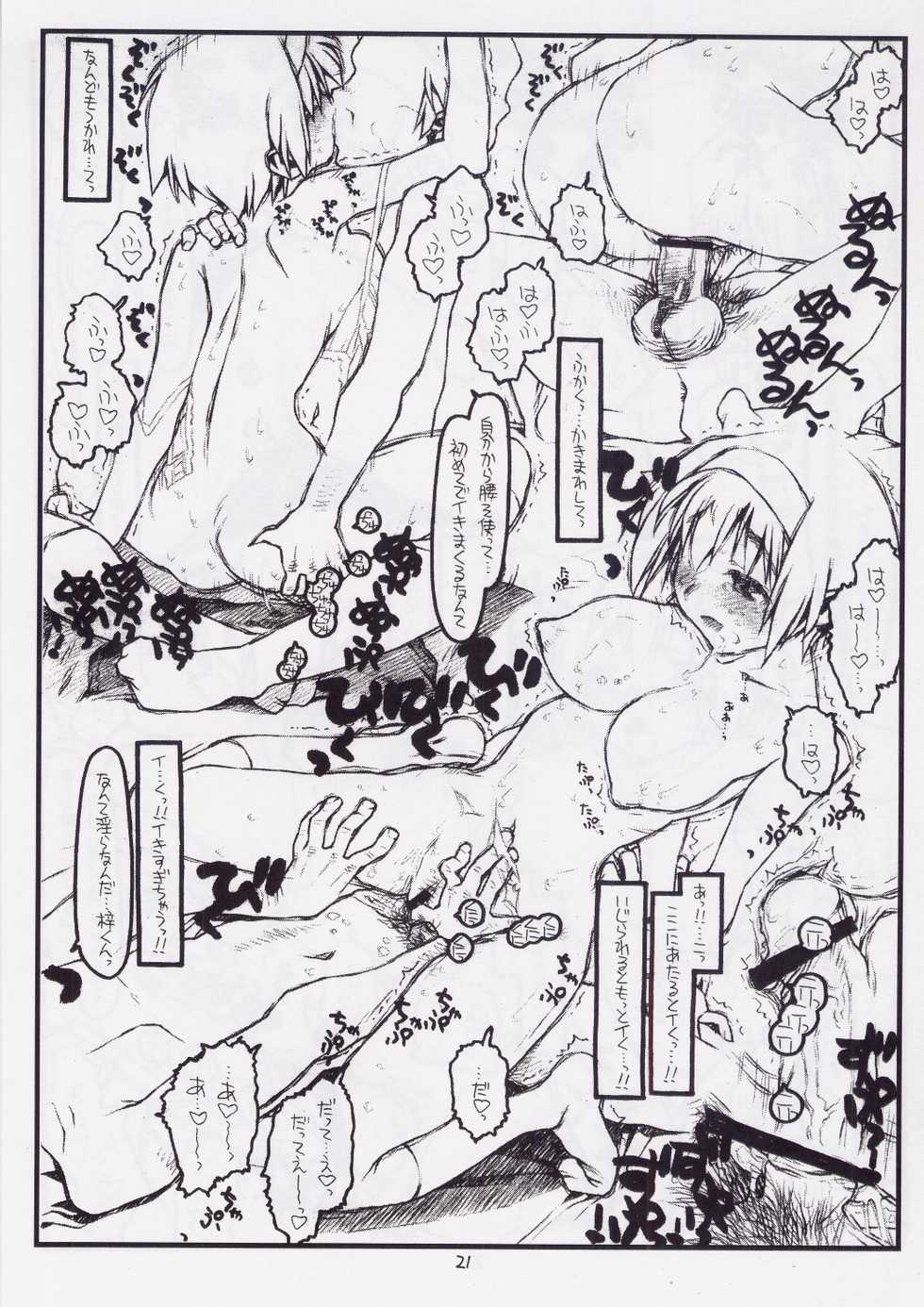 (C71) [Bolze. (rit.)] Tsurugiya Otoko Masari Funsenki (Kizuato) - Page 20