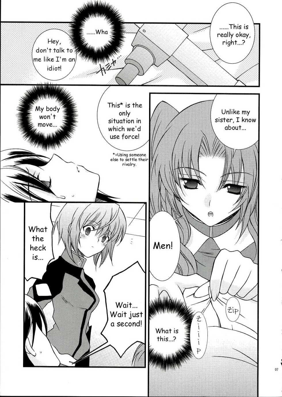 (SC28) [YLANG-YLANG (Ichie Ryouko)] RENDEZ-VOUS (Mobile Suit Gundam SEED DESTINY) [English] [HMedia] - Page 6