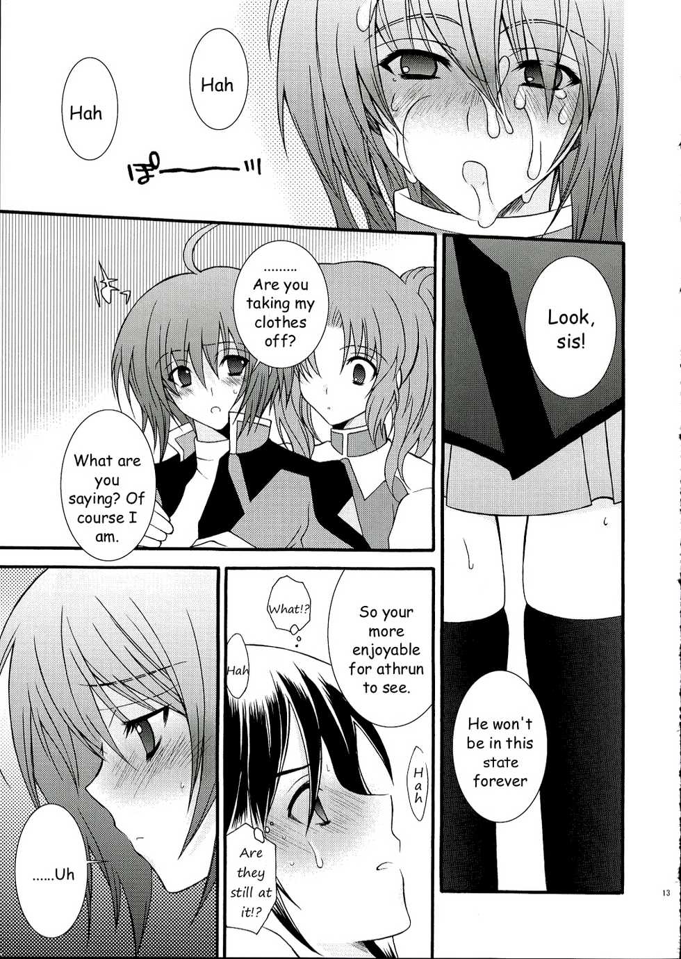 (SC28) [YLANG-YLANG (Ichie Ryouko)] RENDEZ-VOUS (Mobile Suit Gundam SEED DESTINY) [English] [HMedia] - Page 12
