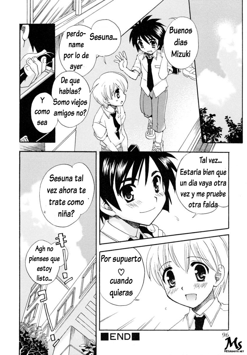 [Tachibana Momoya] Skirt no Mahou (Shounen Shikou 14 - Josou Special) [Spanish] [MegaShota] - Page 16