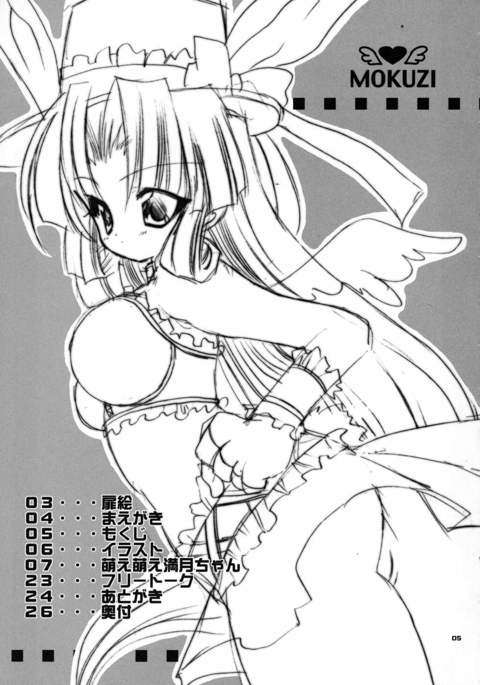 (C62) [Kimpotsu (Kana)] CRULLER 5 (Full Moon o Sagashite) - Page 4