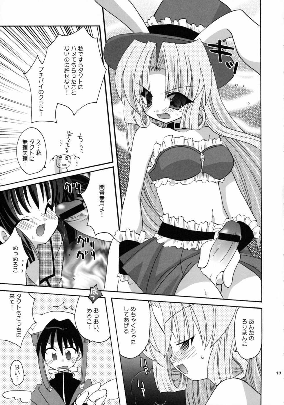 (C62) [Kimpotsu (Kana)] CRULLER 5 (Full Moon o Sagashite) - Page 16