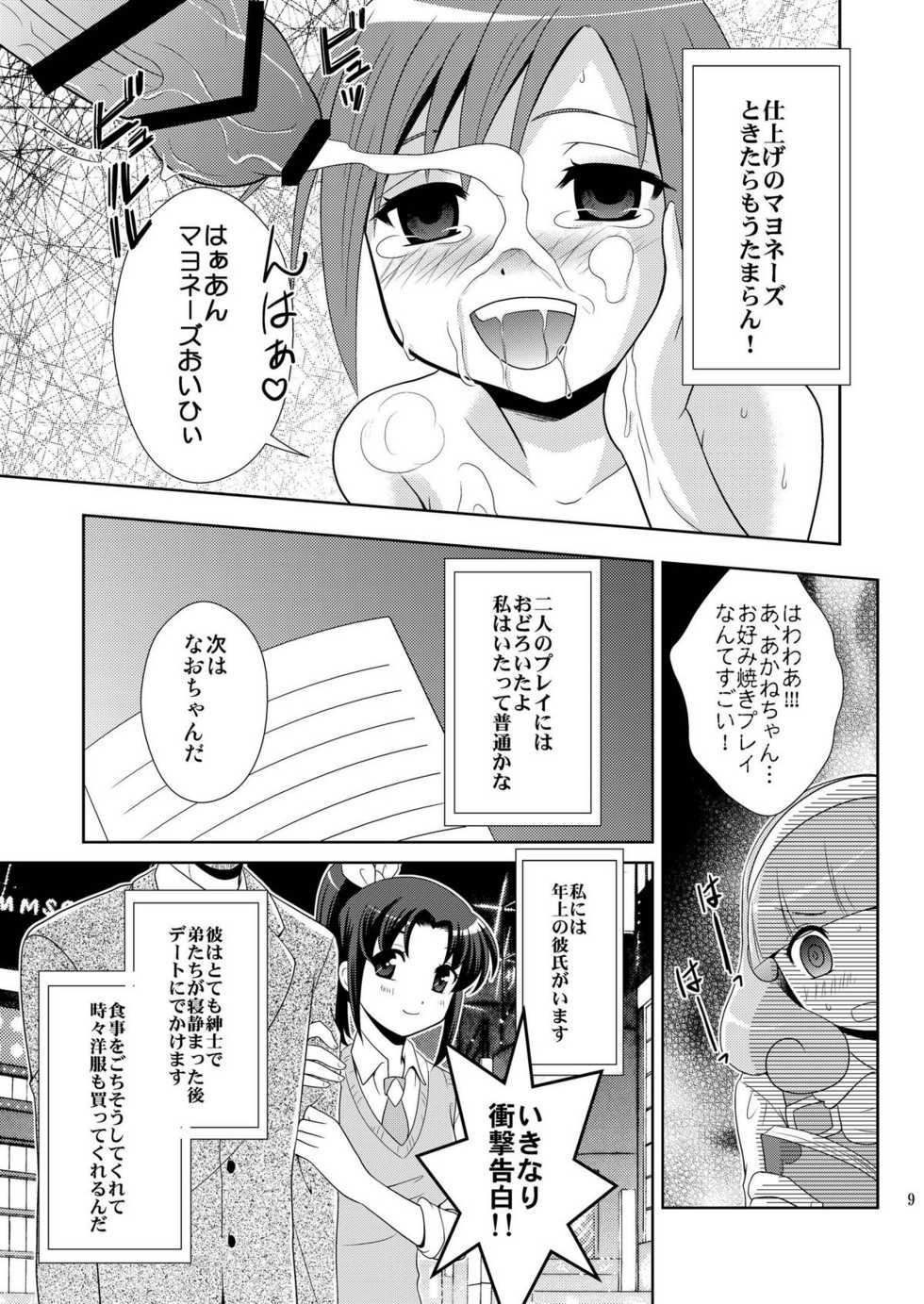 (COMIC1☆6) [inspi. (Izumi Rin)] Himitsu no Koukan Nikki (Smile Precure!) - Page 9