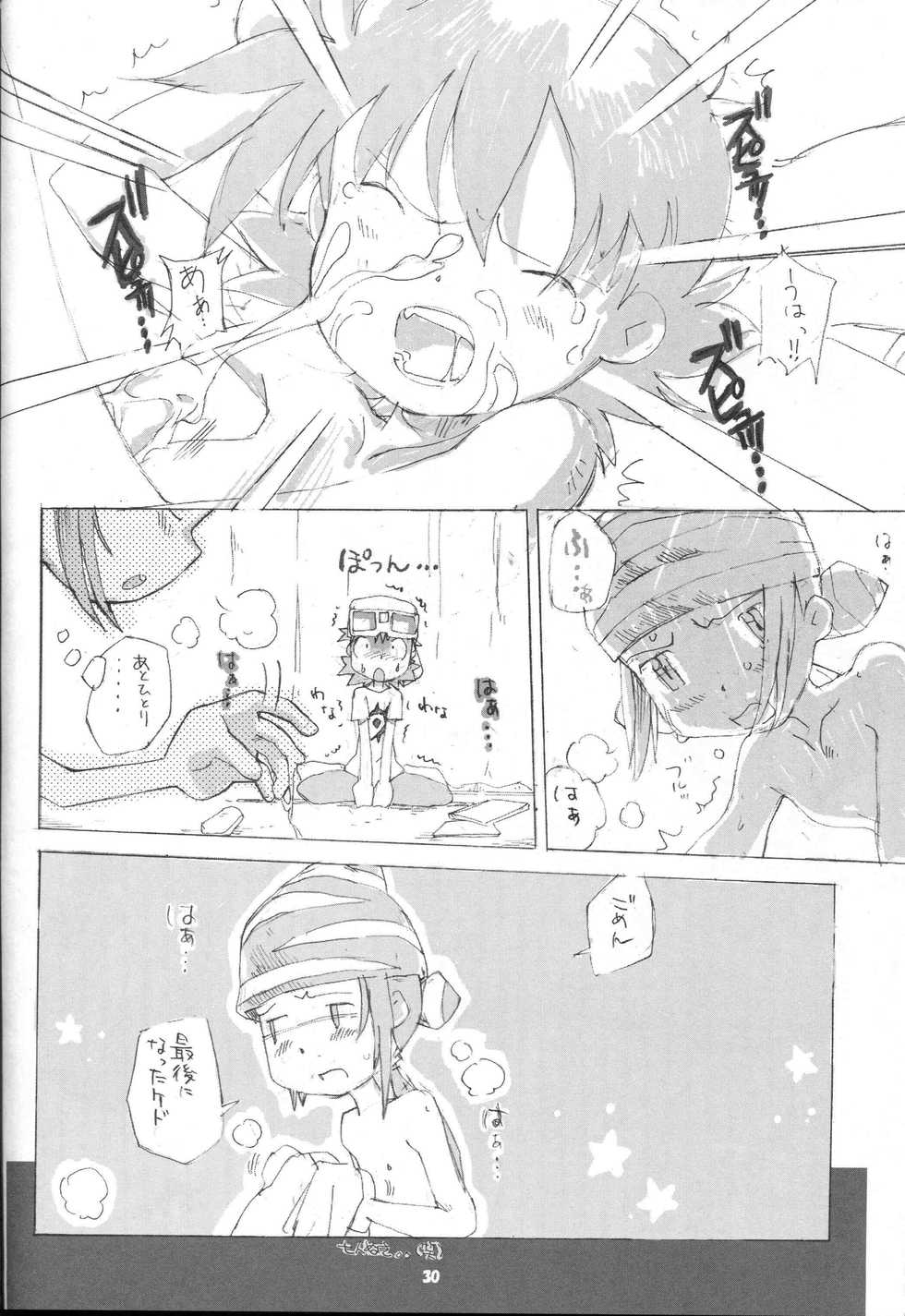 [Tairana Sora (Amano Manabu)] Shichinin no Takuya - THE EVOLUTION OF TAKUYA (Digimon Frontier) - Page 29