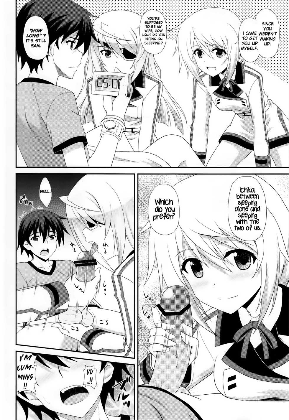 (C81) [CROSS-DO (Masakichi)] 1+1+1=∞ (Infinite Stratos) [English] [life4Kaoru] - Page 5