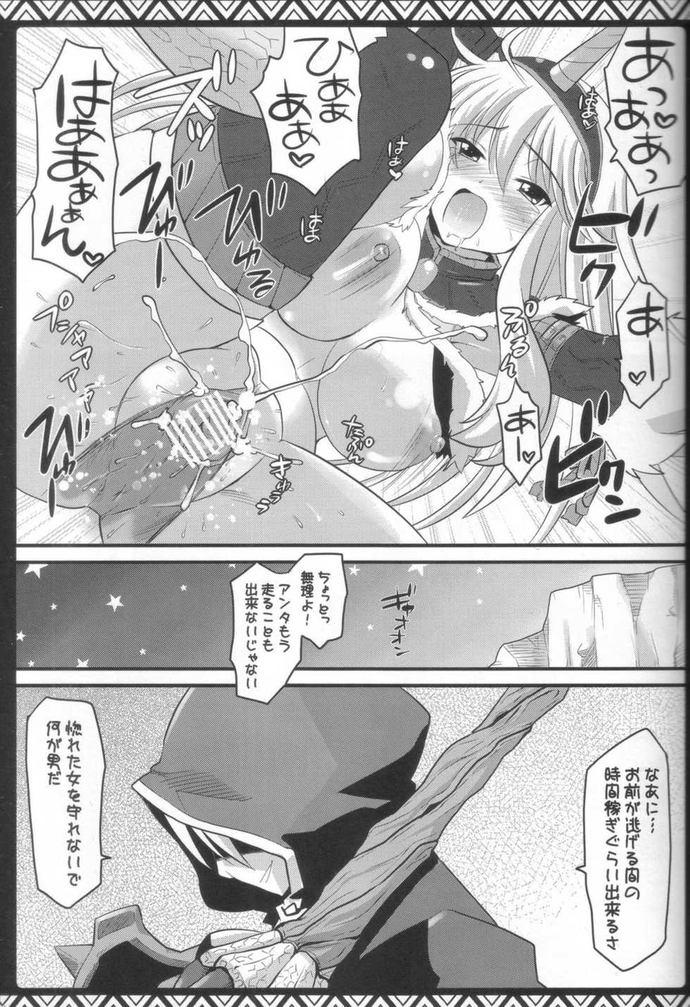 (C80) [AREYOUHAPPY? (Asai Ichiko)] Kari Nyan Nyan Soushuuhen Classic (Monster Hunter) - Page 18
