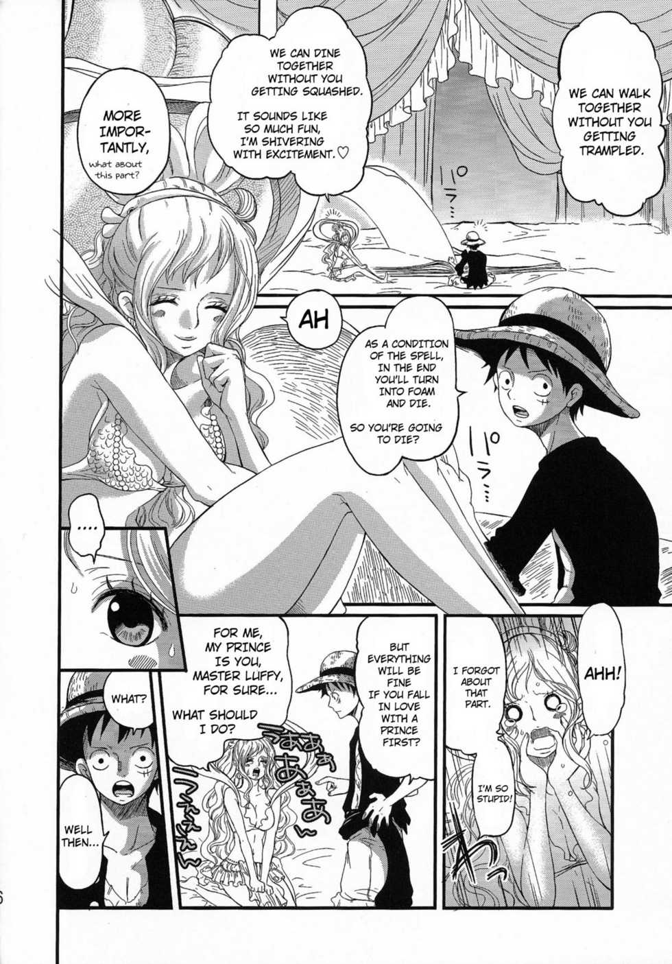 (C80) [Queen Of VANILLA (Tigusa Suzume)] Ningyohime (One Piece) [English] {doujin-moe.us} - Page 5