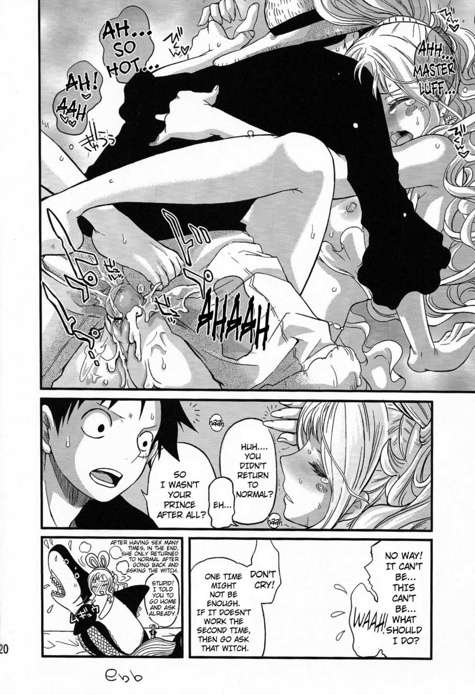 (C80) [Queen Of VANILLA (Tigusa Suzume)] Ningyohime (One Piece) [English] {doujin-moe.us} - Page 19