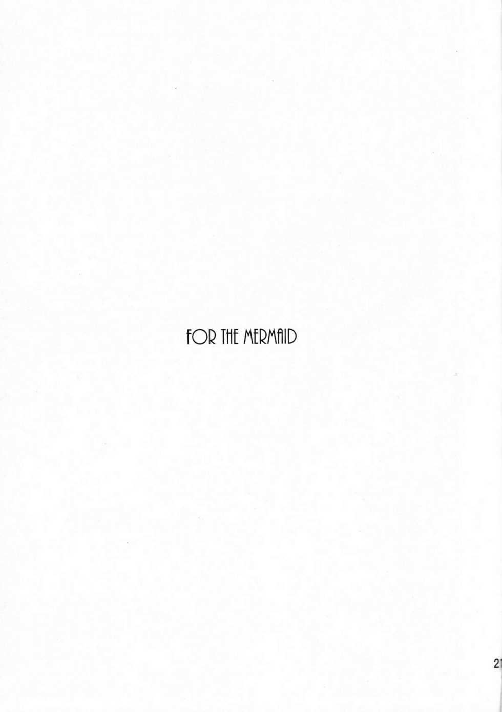 (C80) [Queen Of VANILLA (Tigusa Suzume)] Ningyohime (One Piece) [English] {doujin-moe.us} - Page 20