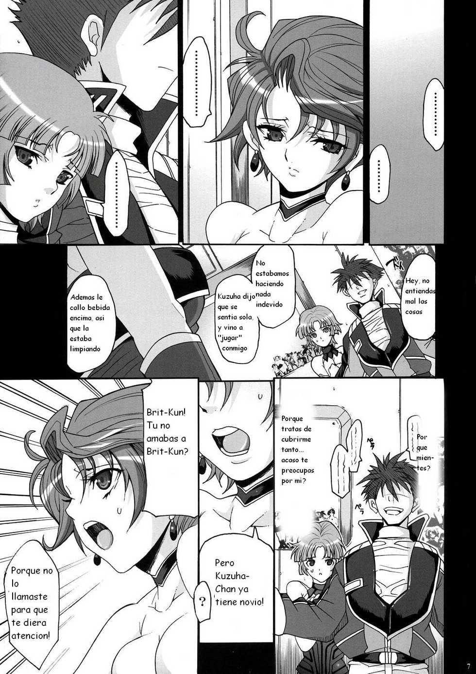 (C72) [Youkai Tamanokoshi (CHIRO)] Steel Heroines Vol. 4 (Super Robot Wars) [Spanish] [Kurotao] - Page 7
