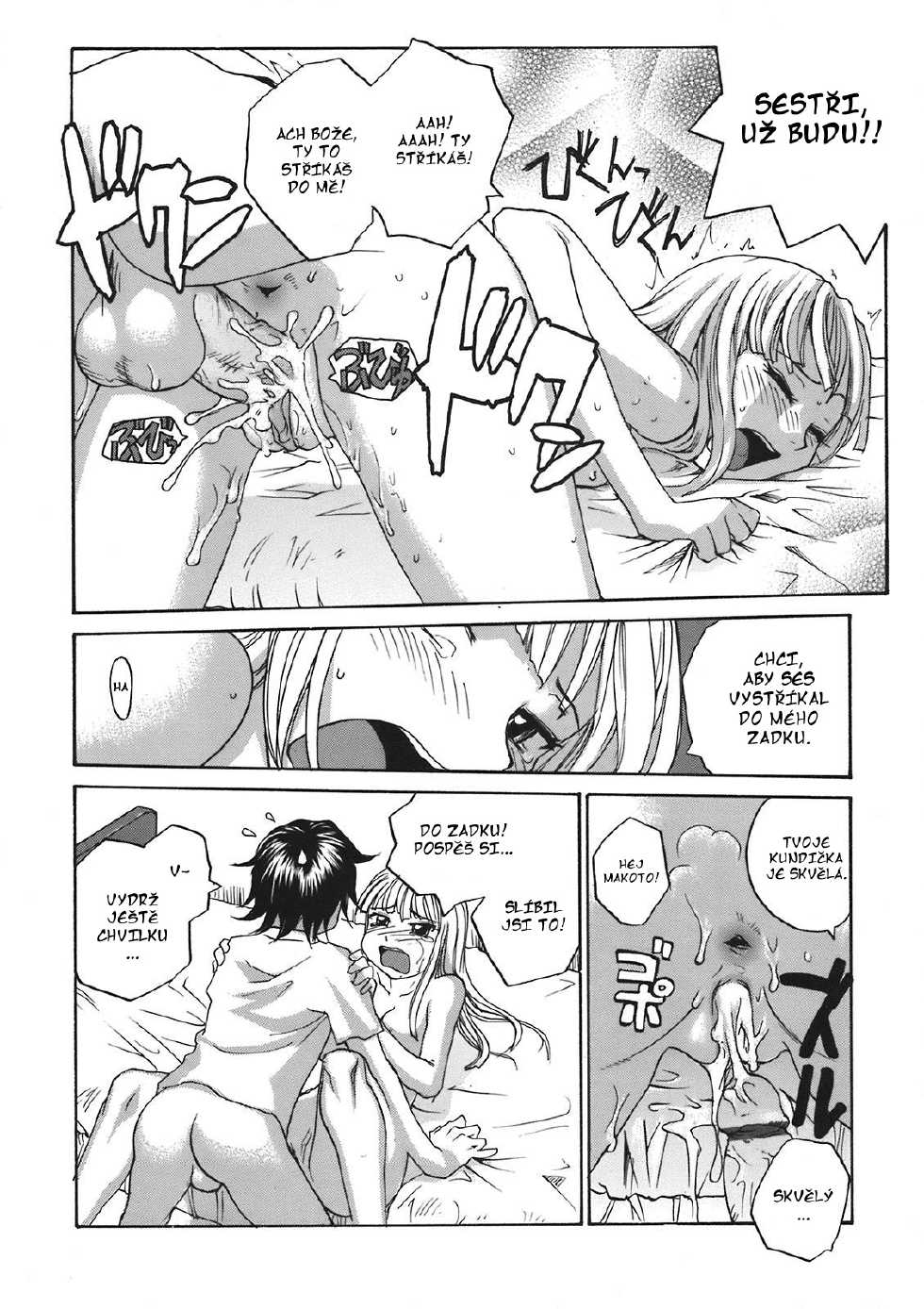 [RaTe] Back to Nee-chan (COMIC Tenma 2008-05) [Czech] [HU] [Decensored] - Page 13