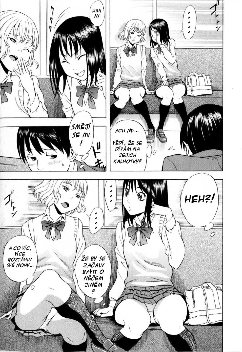 [Shiden Akira] Panchira Ero Tenshi | Nezbendí Andílci (Comic Masyo 2010-03) [Czech] {Kolmo} - Page 4