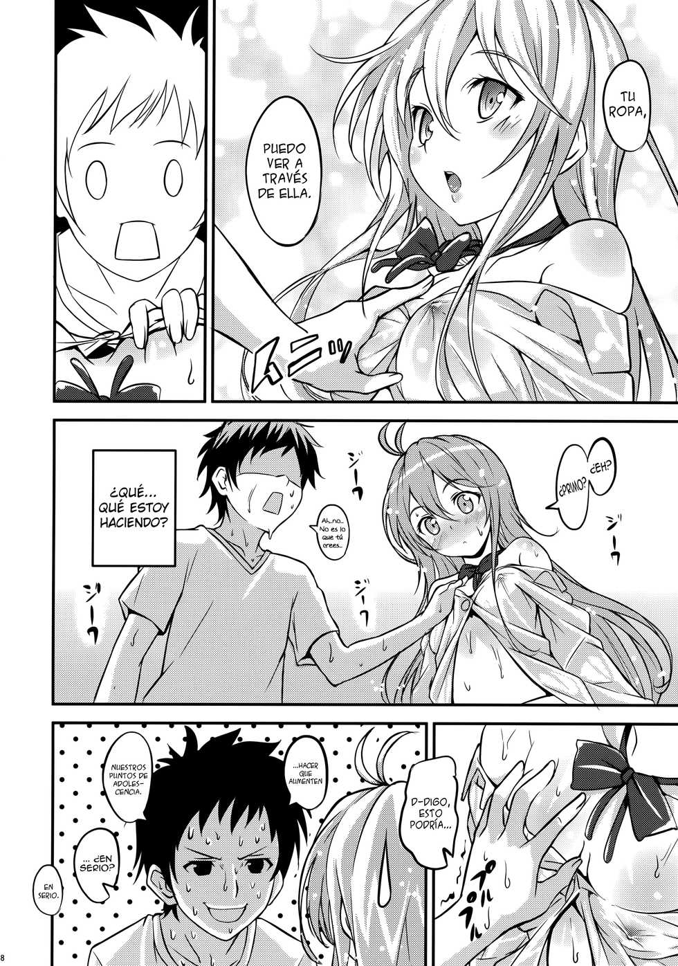 (COMIC1☆5) [AGOITEI (Sankuro)] Celsius Sanjuukyuudo | 39 Grados Celsius (Denpa Onna to Seishun Otoko) [Spanish] [H-Elite no Fansub] - Page 7