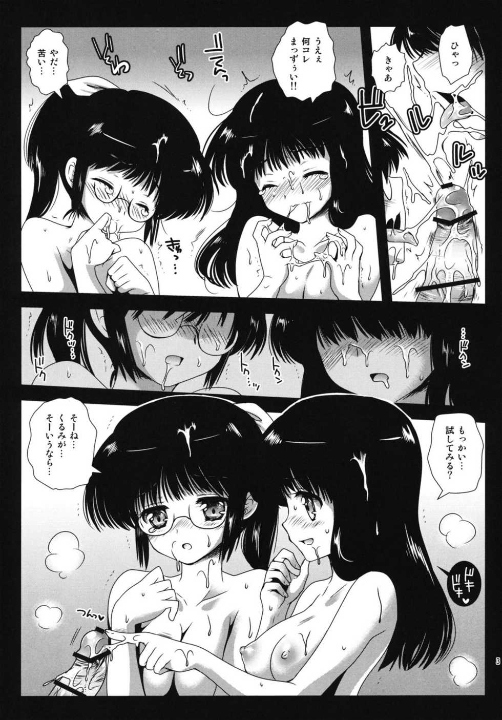 (COMIC1☆6) [Kurosawa pict (Kurosawa Kiyotaka)] OrangeGirls (Kimagure Orange Road) - Page 3