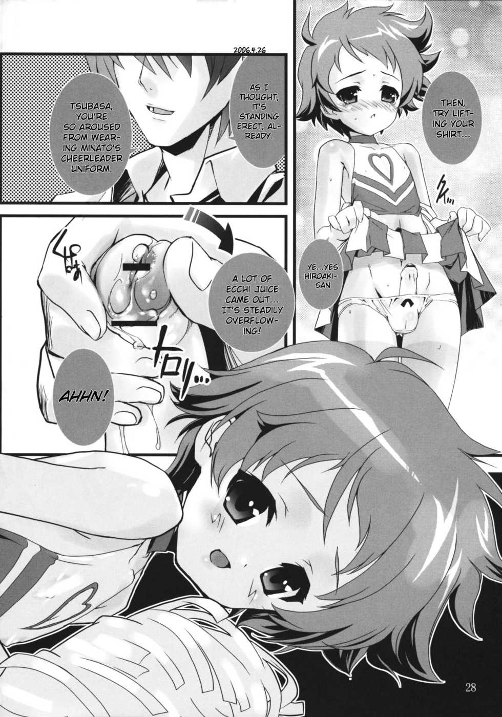 (Shotaket 11) [Studio Rakkyou (Various)] Tsubasa x4 no Naisho (Naisho no Yorimichi) [English] - Page 28