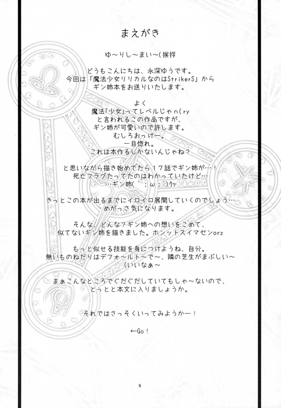 (C72) [Zanryuu Shinen (Nagami Yuu)] SisterS (Mahou Shoujo Lyrical Nanoha) [English] [Yuri-ism] - Page 3