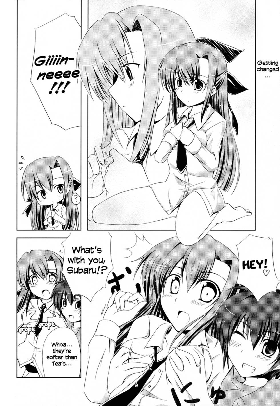 (C72) [Zanryuu Shinen (Nagami Yuu)] SisterS (Mahou Shoujo Lyrical Nanoha) [English] [Yuri-ism] - Page 5