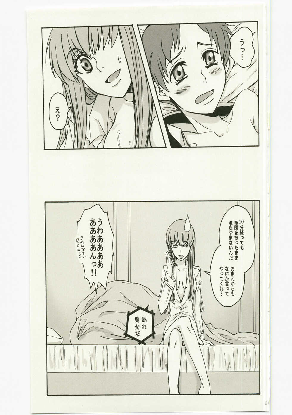 (C74) [Zooko (Kazu)] Secret Secret (CODE GEASS: Hangyaku no Lelouch) - Page 21