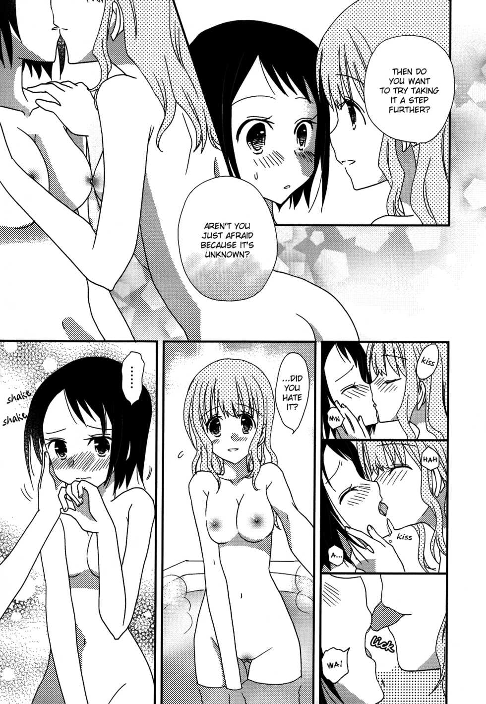 [Mitoukana] I Can't Be Honest... With My Feelings For You (Girls Love Paradise) [English] (yuriproject) - Page 11