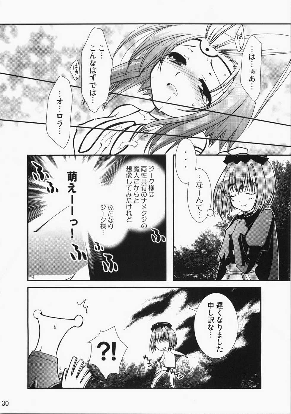 (C71) [CHAGASHI SAIBAN (Yamabuki Mook)] Super Supaiorora No Bikkuri Doki Doki Daisakusen (AliceSoft) - Page 29