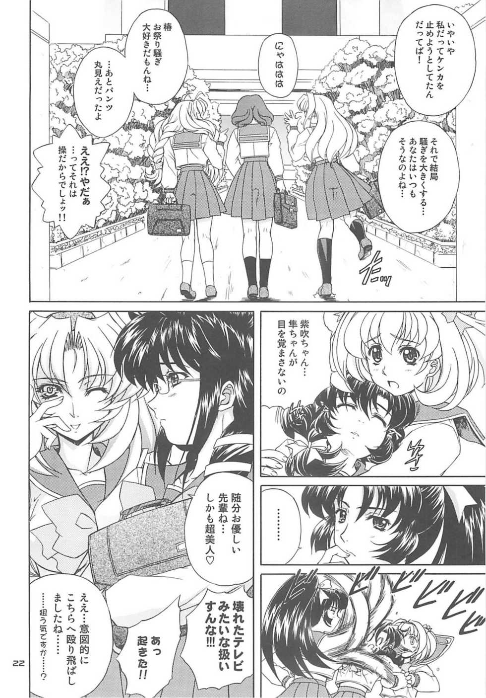 (C71) [Fukumaden (Ohkami Tomoyuki)] Daredevils Torpedo! 02 - Page 21