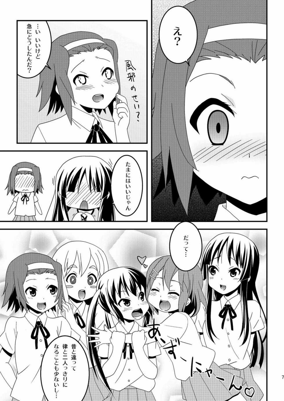 [Natsukon (Natumi, Konno)] Sweet Sweet (K-ON!) [Digital] - Page 7