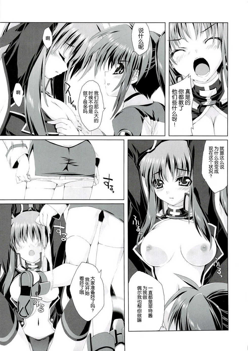 (C74) [Magic Private Eye (Mitsuki Mantarou)] Mahou Shoujo 4 (Mahou Shoujo Lyrical Nanoha) [Chinese] - Page 9