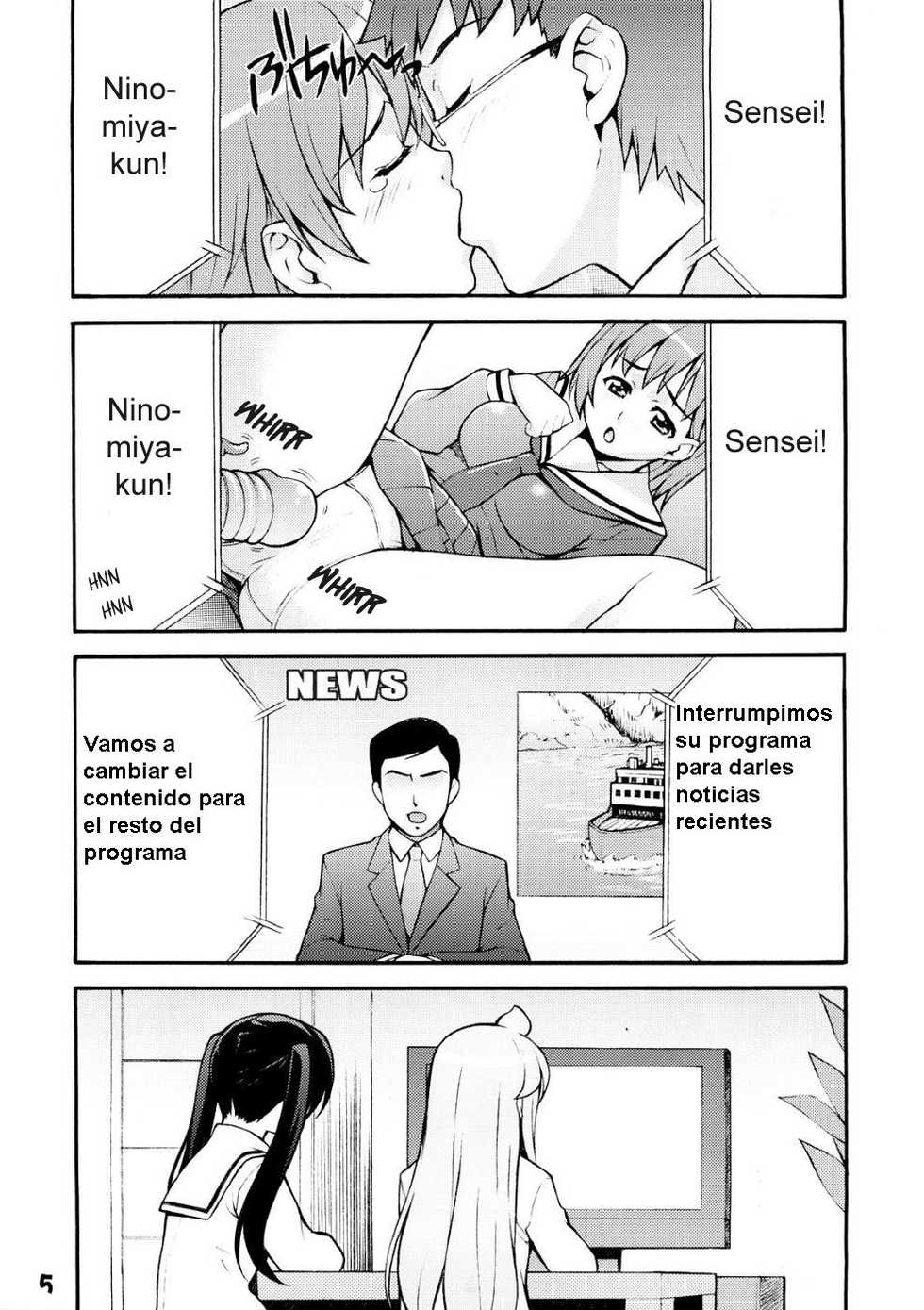 (C73) [Mix Fry (Takurou)] Minami no (Minami-ke) [Spanish] {Kurotao} - Page 5