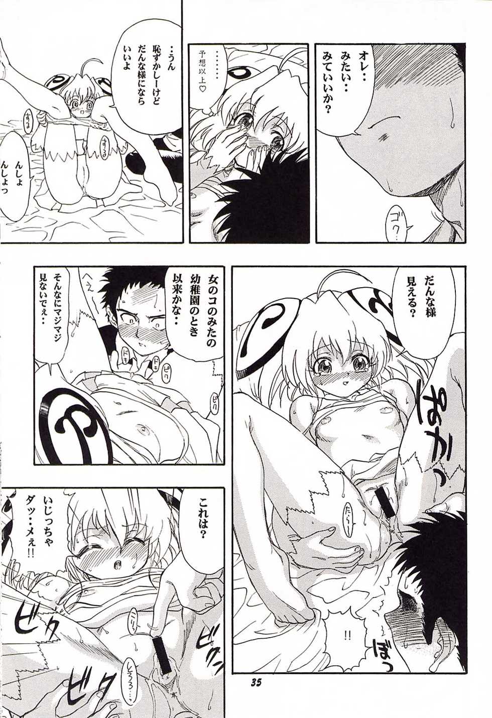 (CR31) [Studio Wallaby (Various)] Rizell no Naisho (Rizelmine) - Page 34