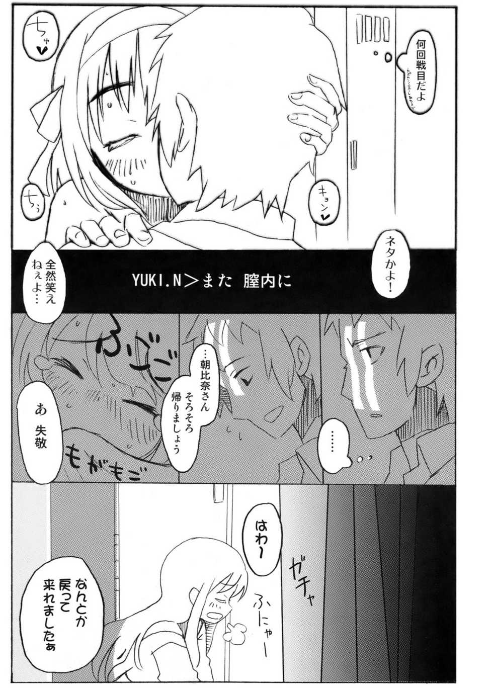 (C76) [ROMANTIC FOOL (Yoshida On)] Suzumiya Haruhi no Fukuon, Matawa Genzai (The Melancholy of Haruhi Suzumiya) - Page 17