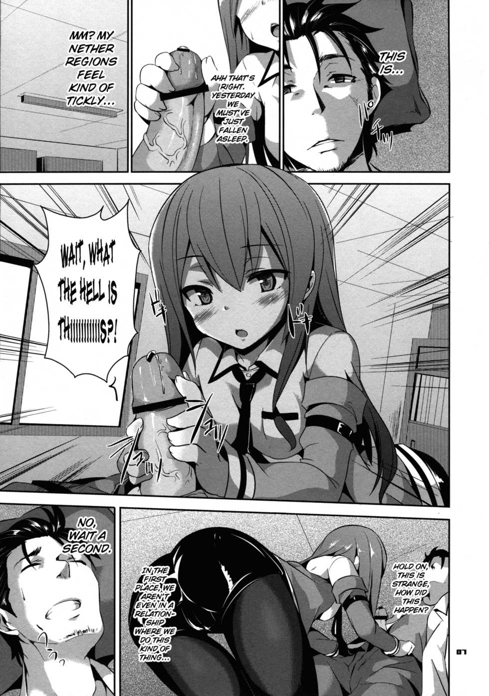(C80) [circle six (Rokusyou Kokuu)] Divergence Zero (Steins;Gate) [English] [life4Kaoru] - Page 6